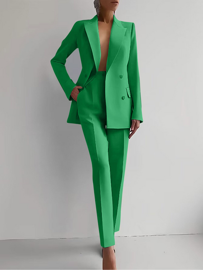 Marva - Tailleur blazer et pantalon pour femme
