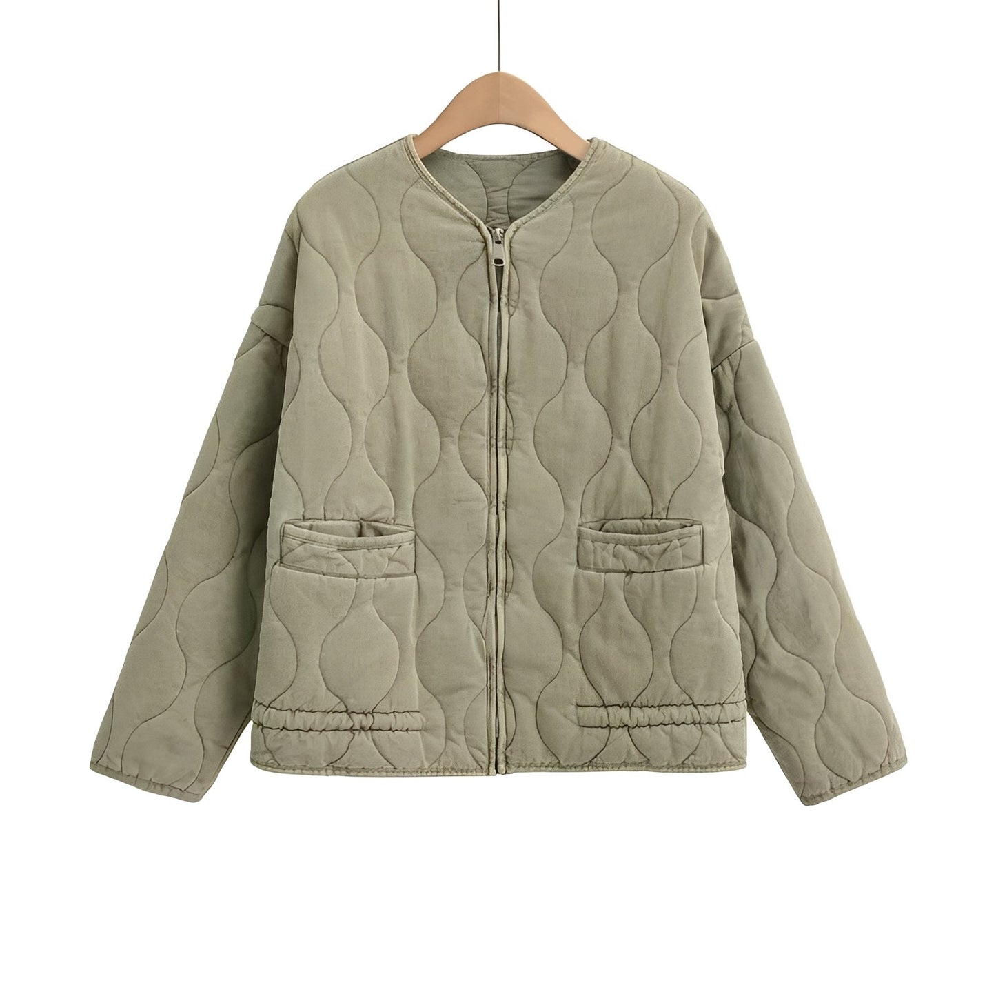 Solène - Quilted vintage jacket for women