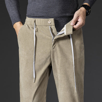 Zack - Casual corduroy trousers for men