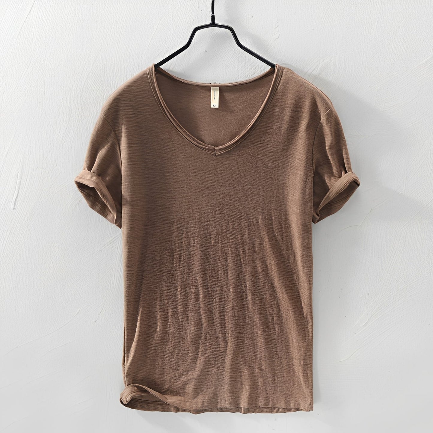 Lardo - T-shirt homme uni et respirant