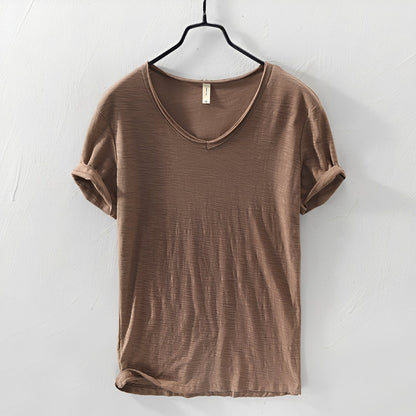 Lardo - T-shirt homme uni et respirant