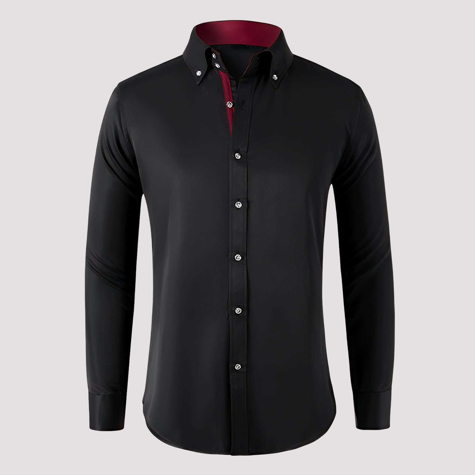 Marco - Chemise décontractée à manches longues pour hommes