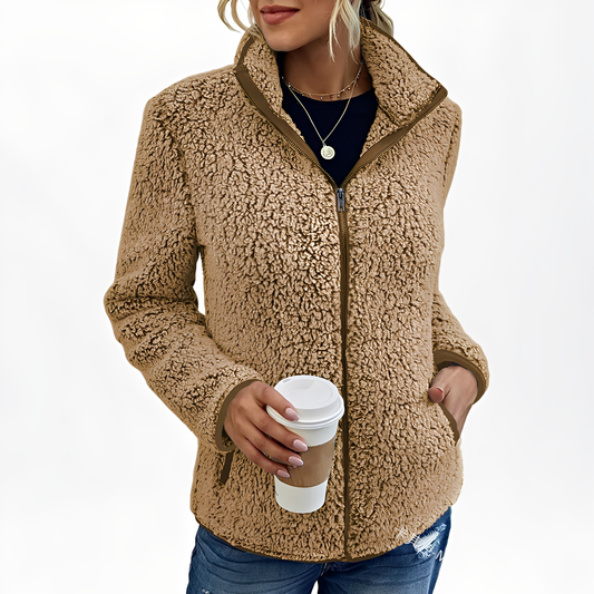 Alethea - Manteau chic en polaire pour femmes