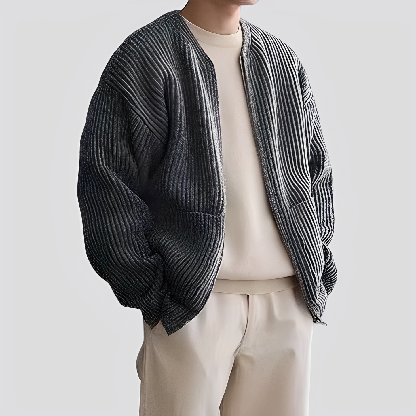 Declan - Eleganter Herrenstrickjacke