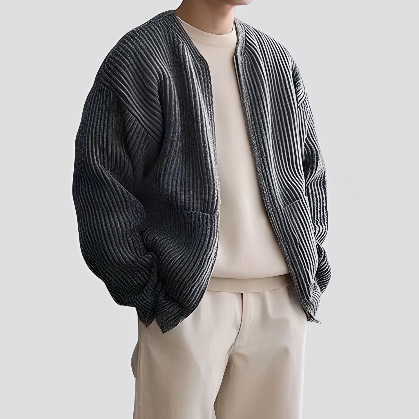 Willy - Gilet homme décontracté avec zip