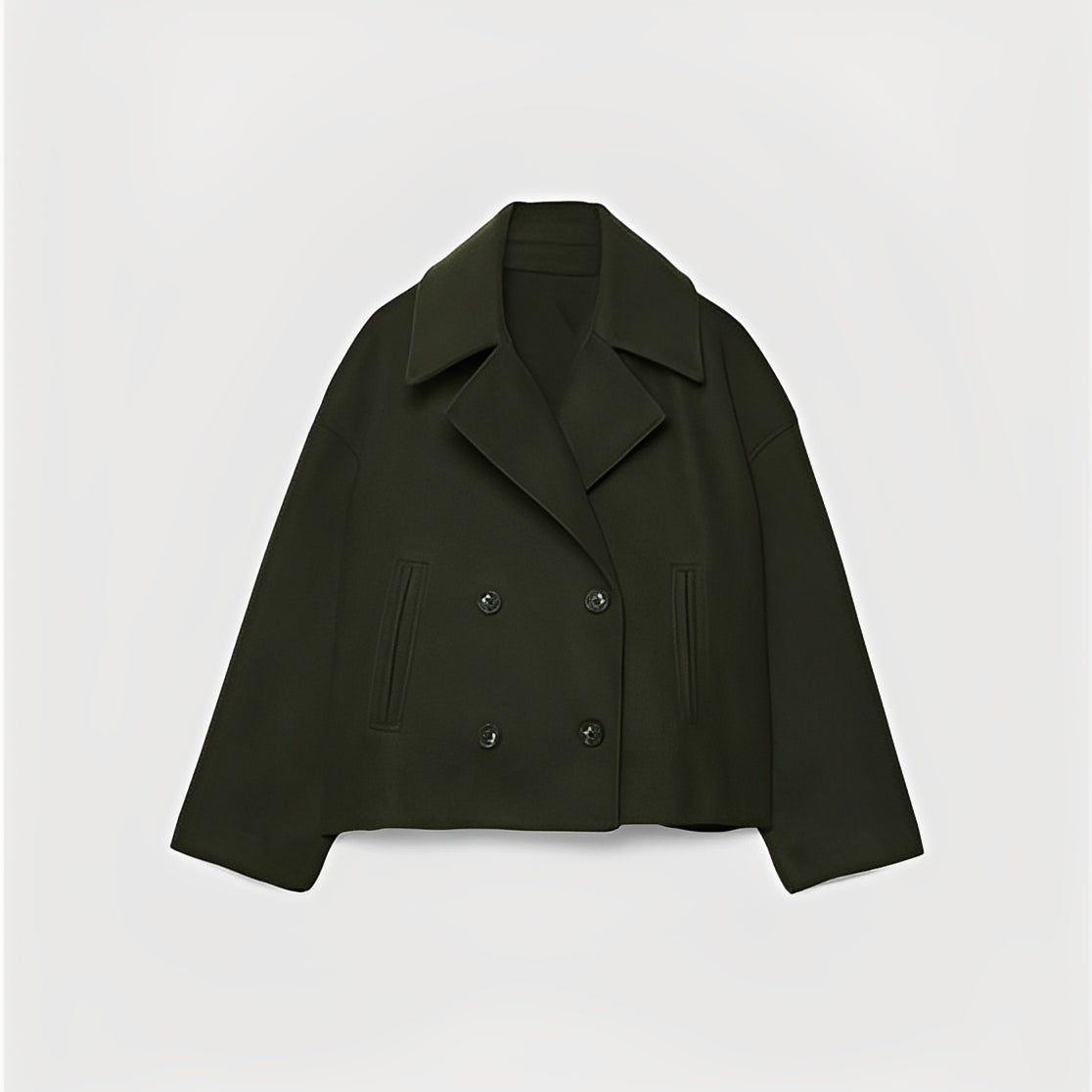 Abegail - Blouson court ample et décontracté pour femmes