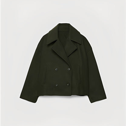 Abegail - Blouson court ample et décontracté pour femmes