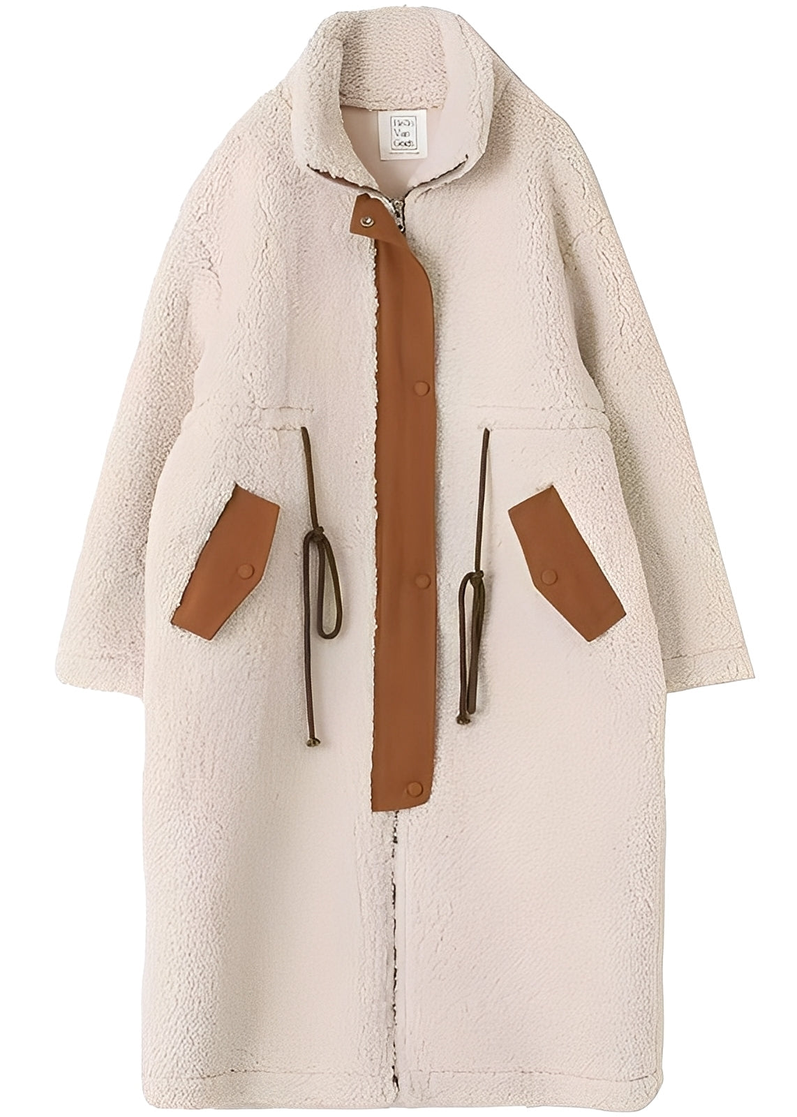 Noelene - Manteau chaud en laine ample pour dames