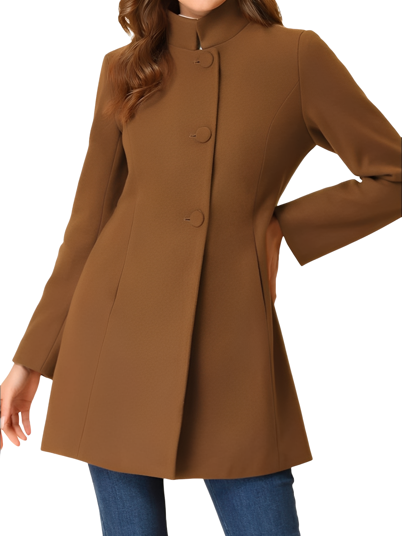 Kaitlyn - Veste élégante et ajustée avec boutons pour femmes