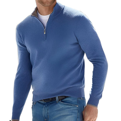 Rufus - Blouson décontracté avec zip et col montant pour hommes