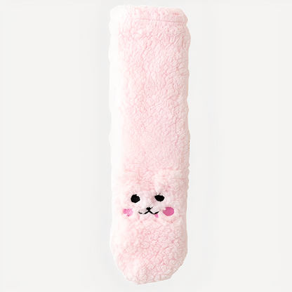 Judith - Chaussettes en velours d'hiver chic pour femmes