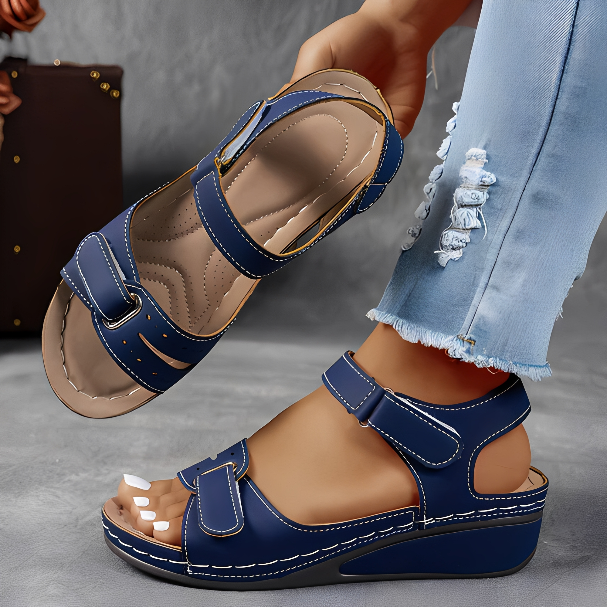 Kayna - Sandales d'été à la mode pour femmes