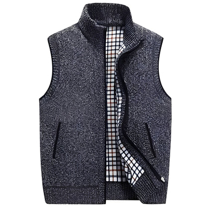 Shaw - Cardigan Classique avec Doublure pour Hommes