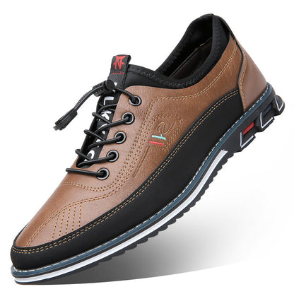 Aaron - Chaussures pour hommes en cuir antidérapant
