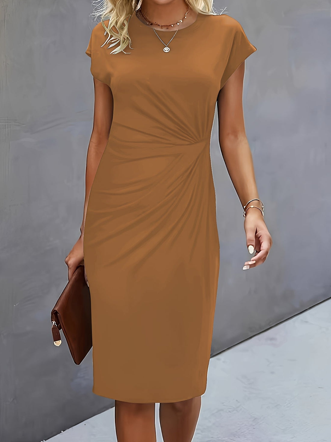 Christina - Élégante robe avec nœud pour femmes