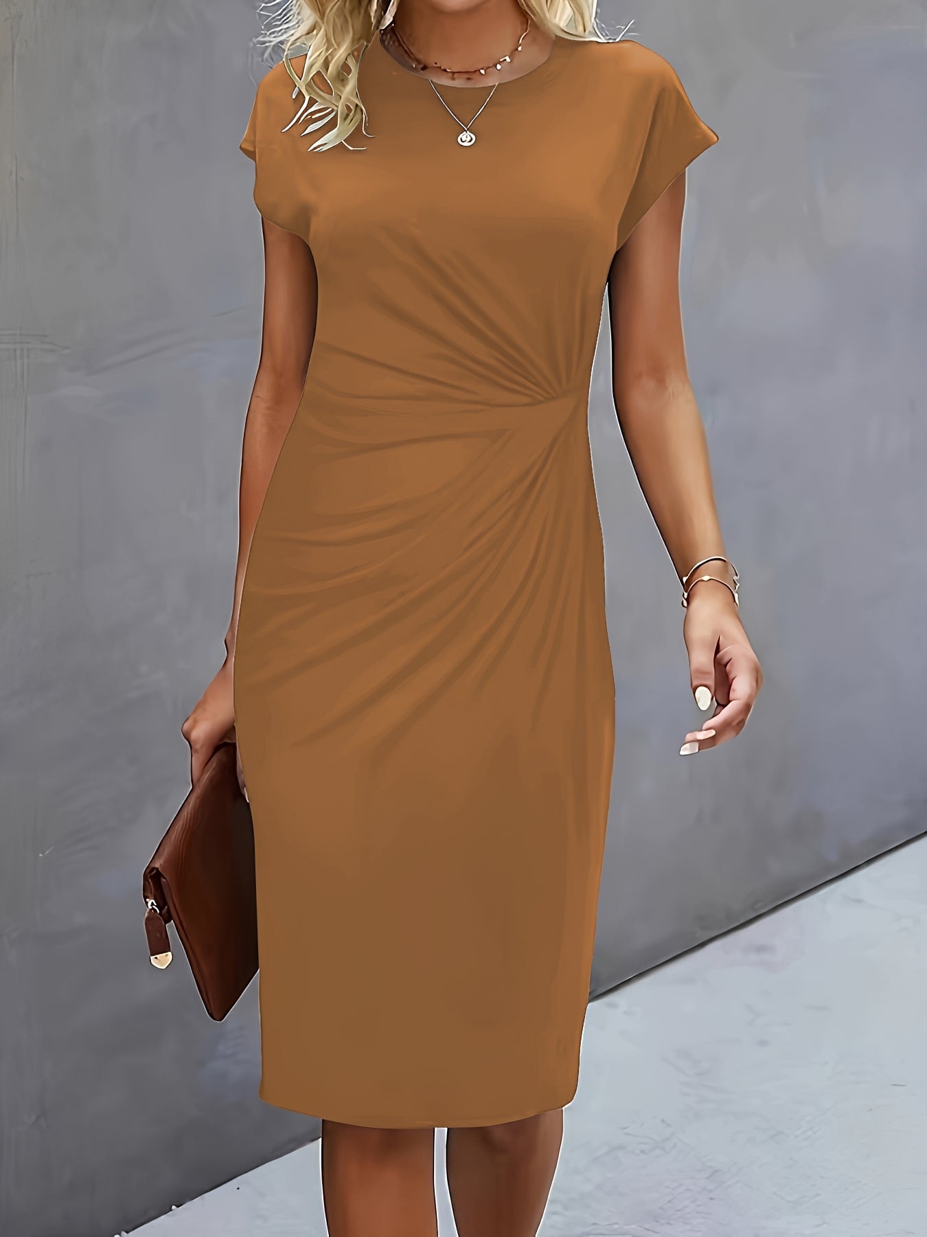 Christina - Élégante robe avec nœud pour femmes