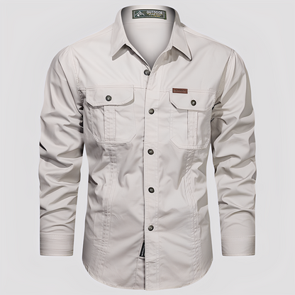 Ranulph - Chemise Longue avec Poches pour Hommes