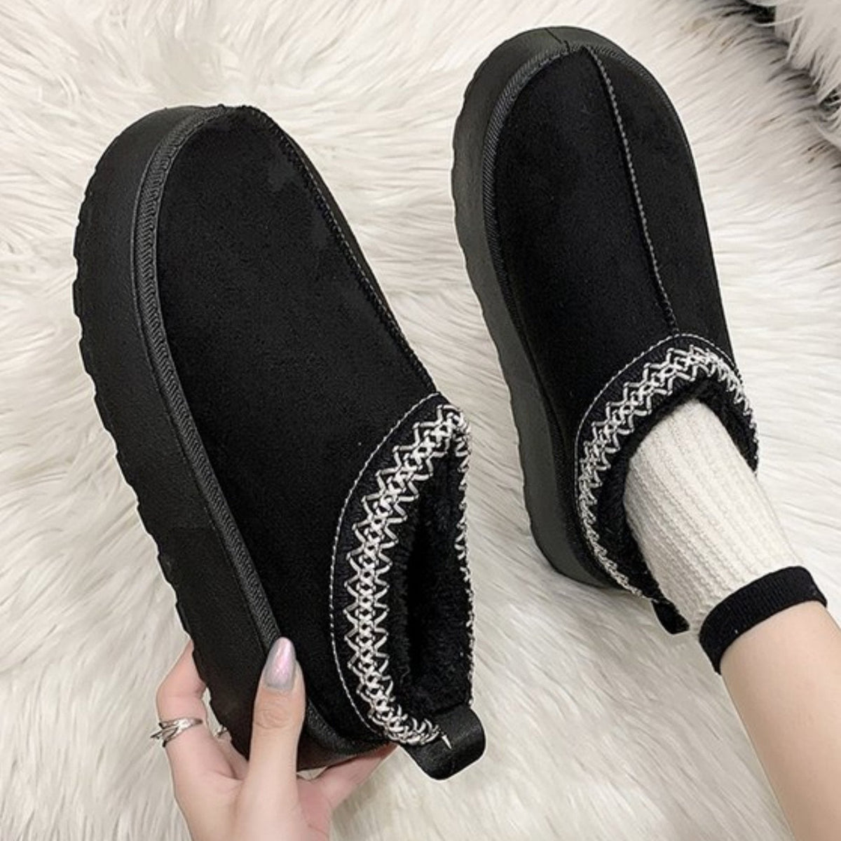 Audrey - Bottes de neige confortables et chaudes