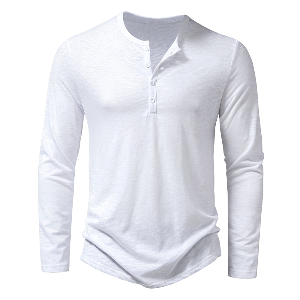 Randall – Chemise casual avec manches longues pour hommes