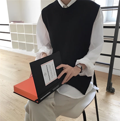 Alva - Pull Sans Manches à Coupe Ample