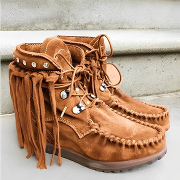 Dolores - Bottes orthopédiques en daim