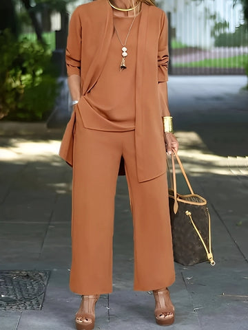 Clematis - Set casual trois pièces pour femmes
