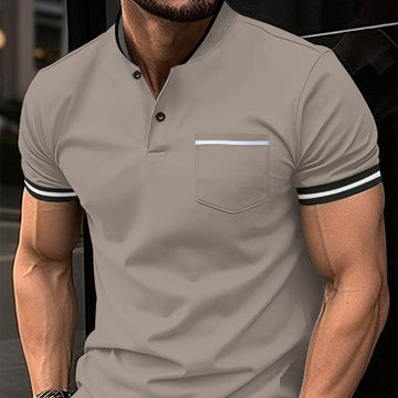 Teodor - Polo décontracté en coton pour homme