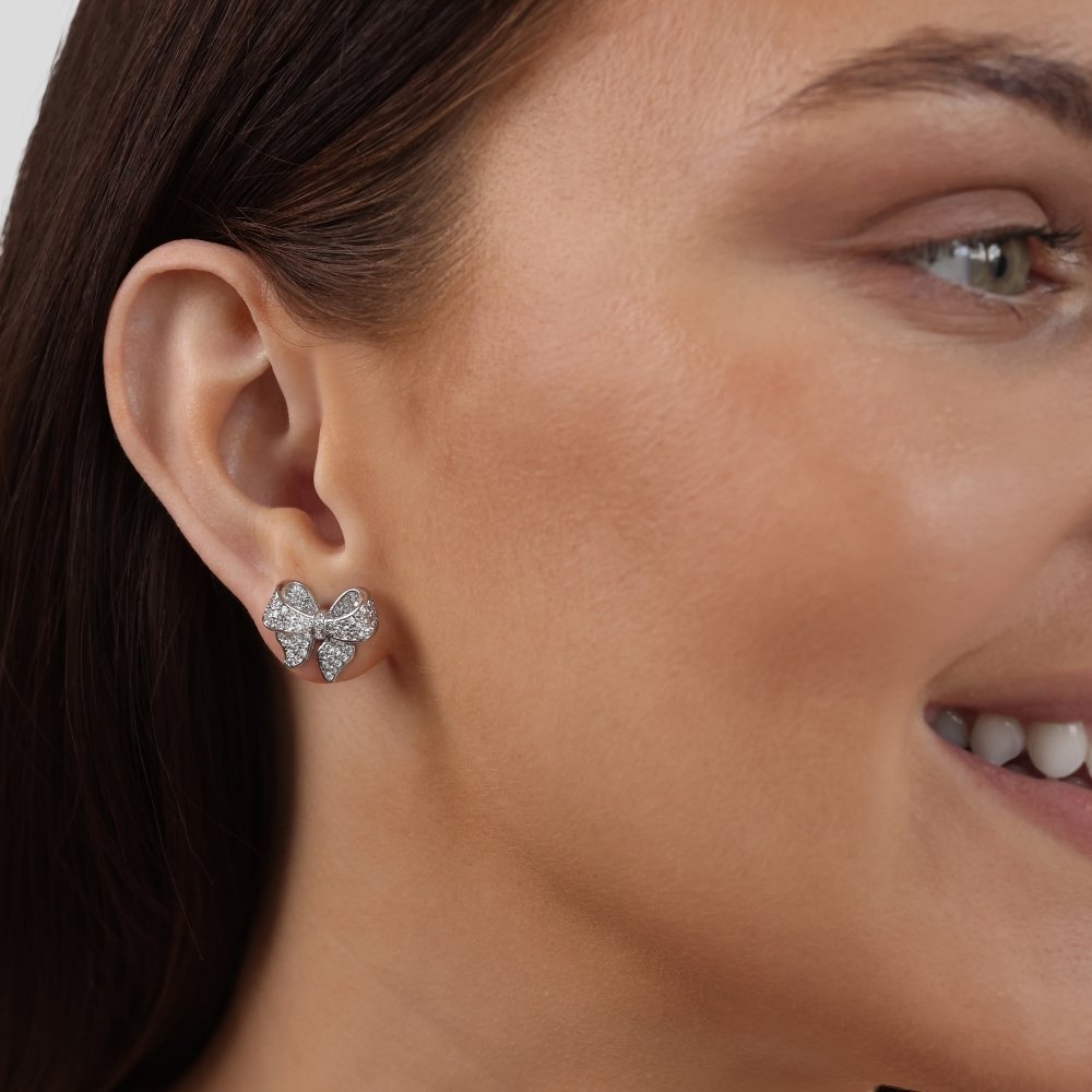 Minerva - boucles d'oreilles en argent sterling