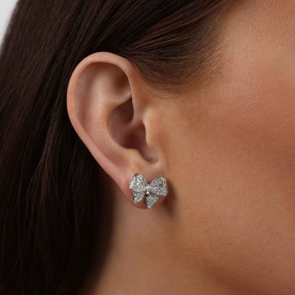 Minerva - boucles d'oreilles en argent sterling