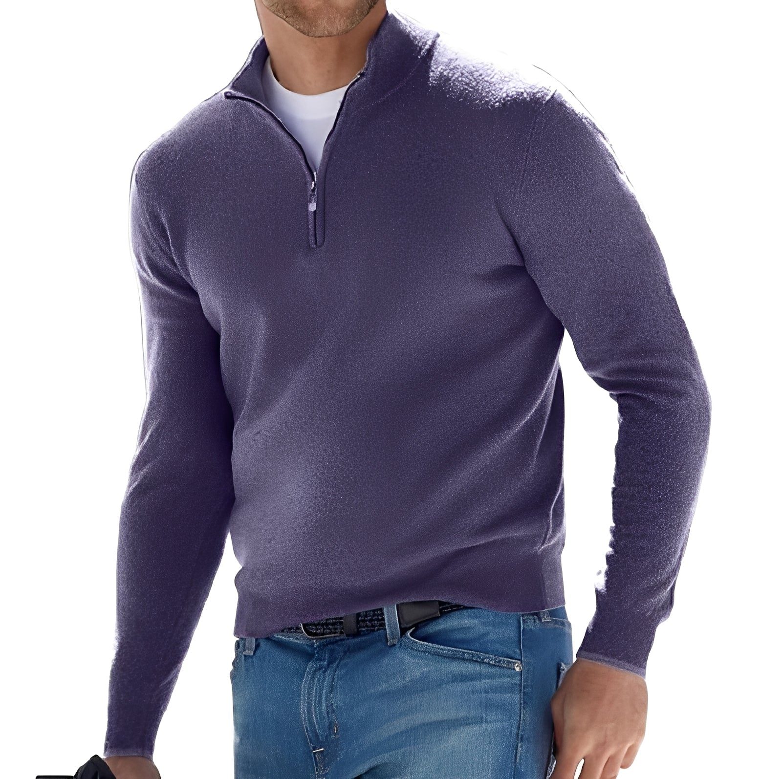 Nash - Pull décontracté avec demi-zip