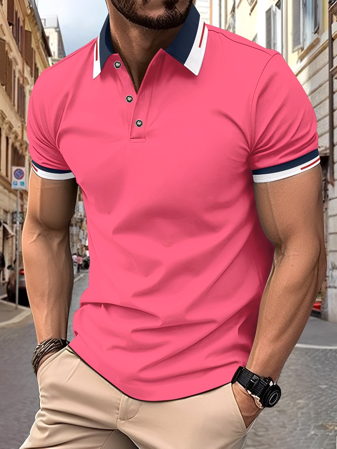 Raymund - Polo pour hommes chic