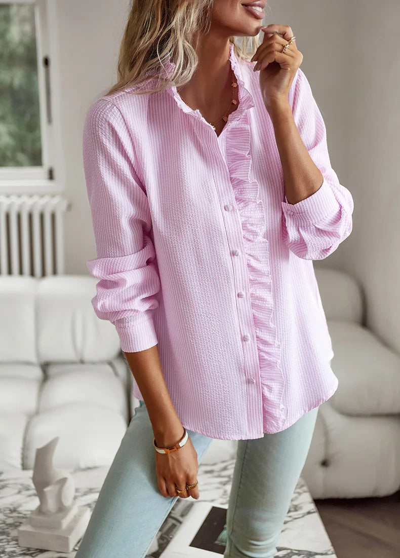 Alva - Blouse Élégante et Stylée pour l'Automne