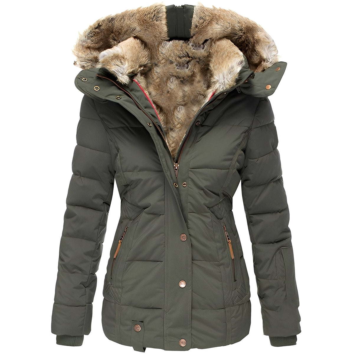 Romilly - Veste stylée et chaude avec capuche