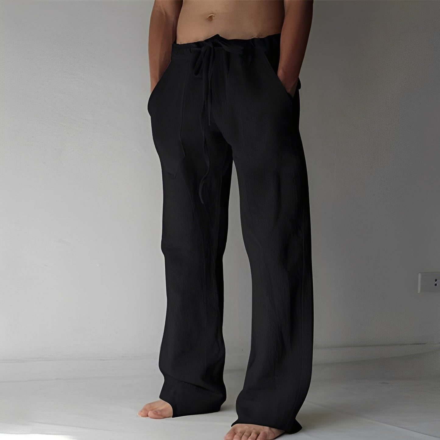 Martin - Pantalon décontracté en lin pour hommes