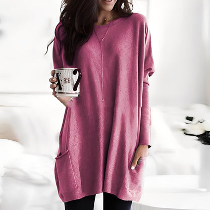 Diane - Modern long-sleeved sweater for women