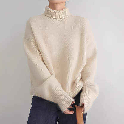 Ophélie - Elegant turtleneck sweater for women