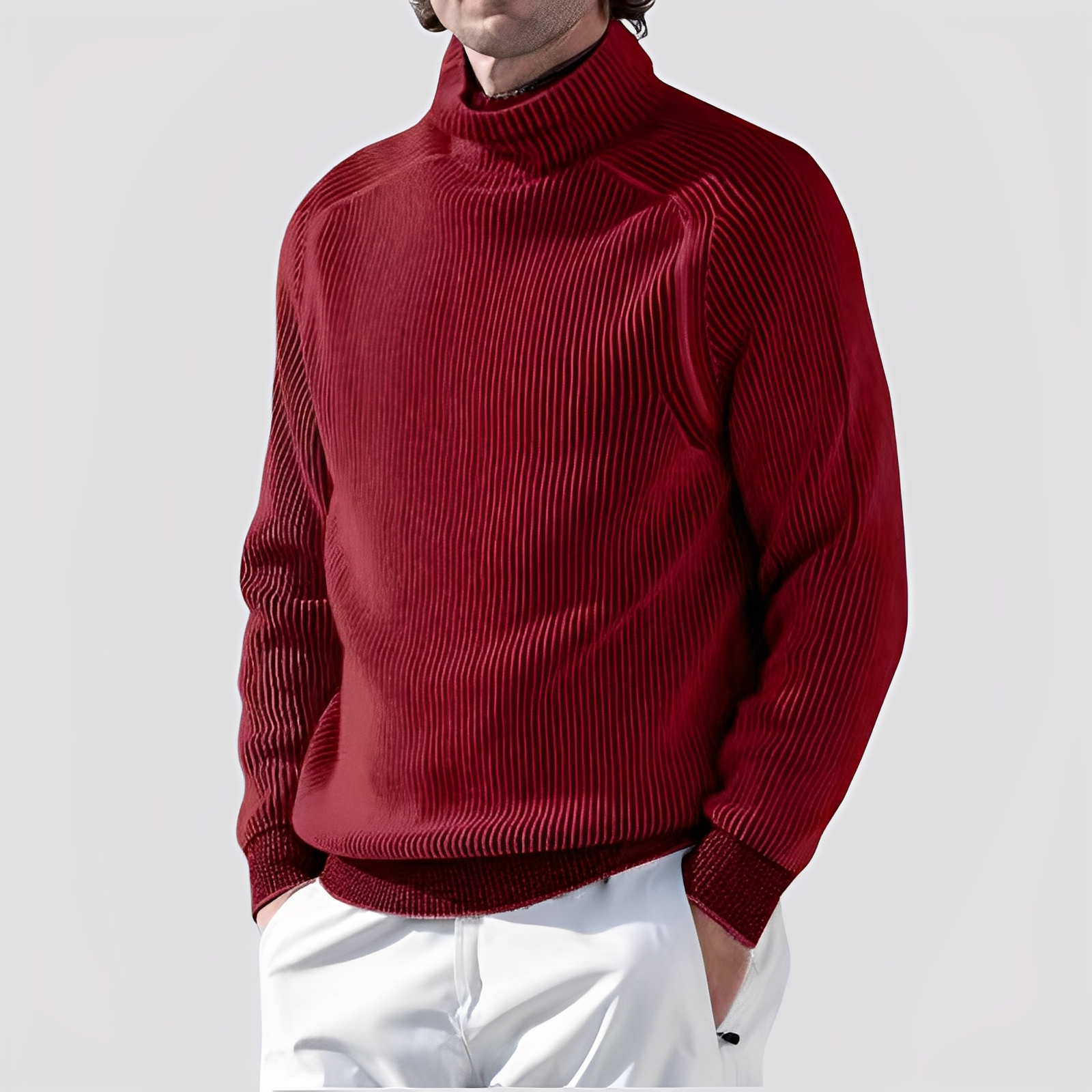 Chadwick - Pull à col roulé confortable