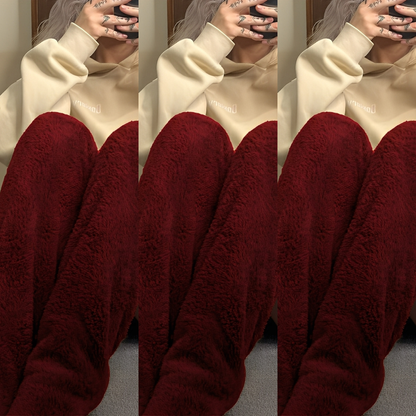 Camellia - Chaussettes longues et chaudes pour l'hiver pour femmes