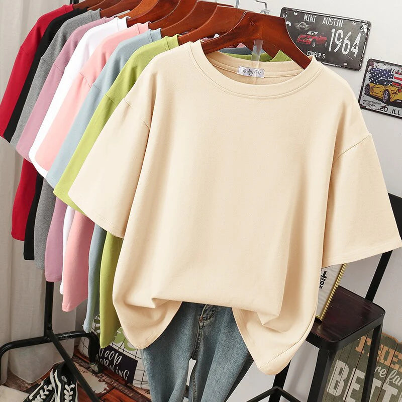 Arabella - T-shirt ample en coton pour femmes