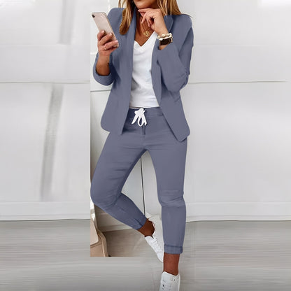 Madelyn - Ensemble décontracté haut et pantalon pour femmes