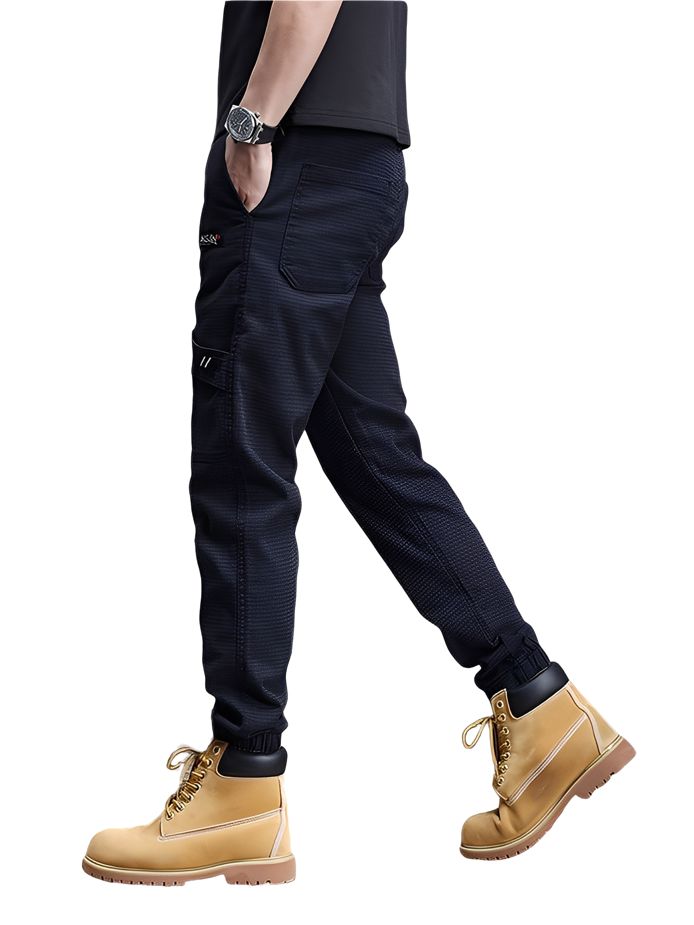 Alvin - Pantalon de jogging moderne et élastique avec cordon pour hommes