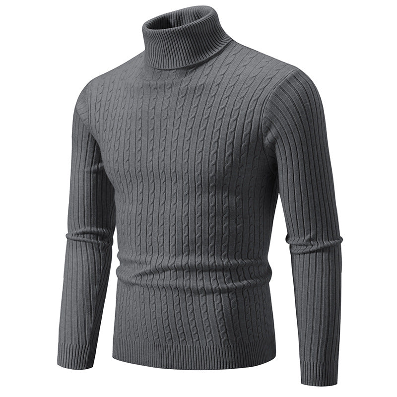 Anton - Pull moderne pour hommes à col roulé