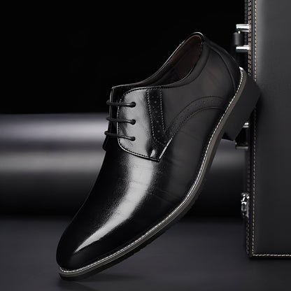 Kendrick - Chaussures habillées classiques en cuir pour hommes