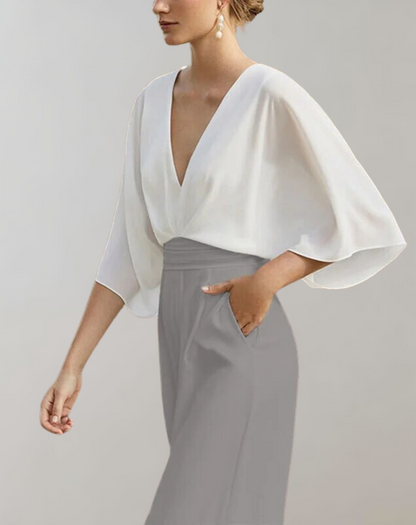 Melanie | Combinaison ample avec jambes larges