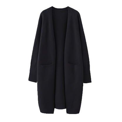 Claudie - Cardigan long classique pour femme