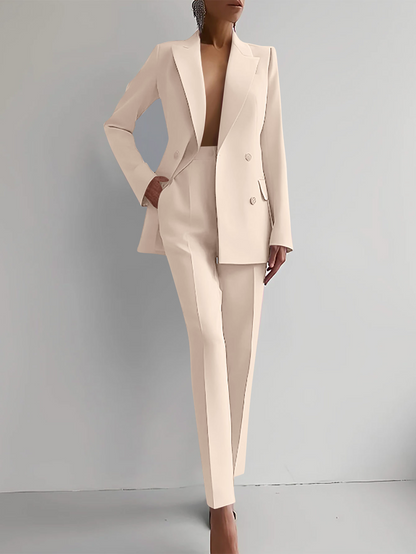 Marva - Tailleur blazer et pantalon pour femme