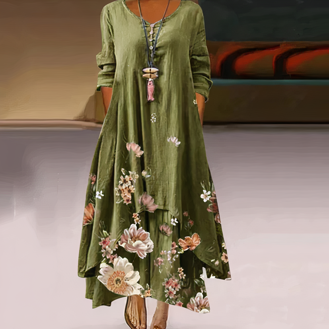 Anouke – Robe légère fluide pour femme