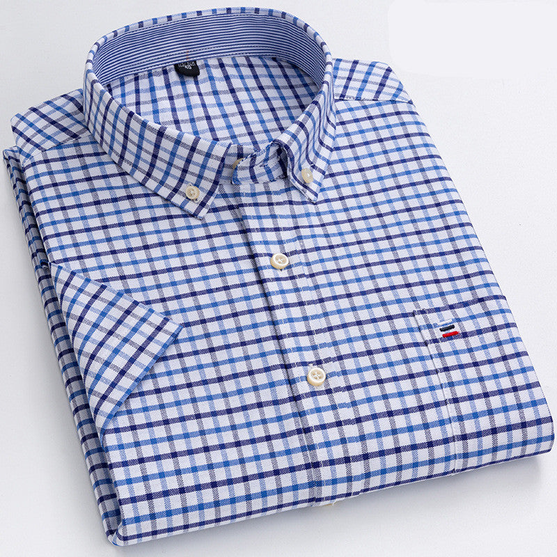 Desmond - Chemise relax et douce avec poche poitrine pour hommes