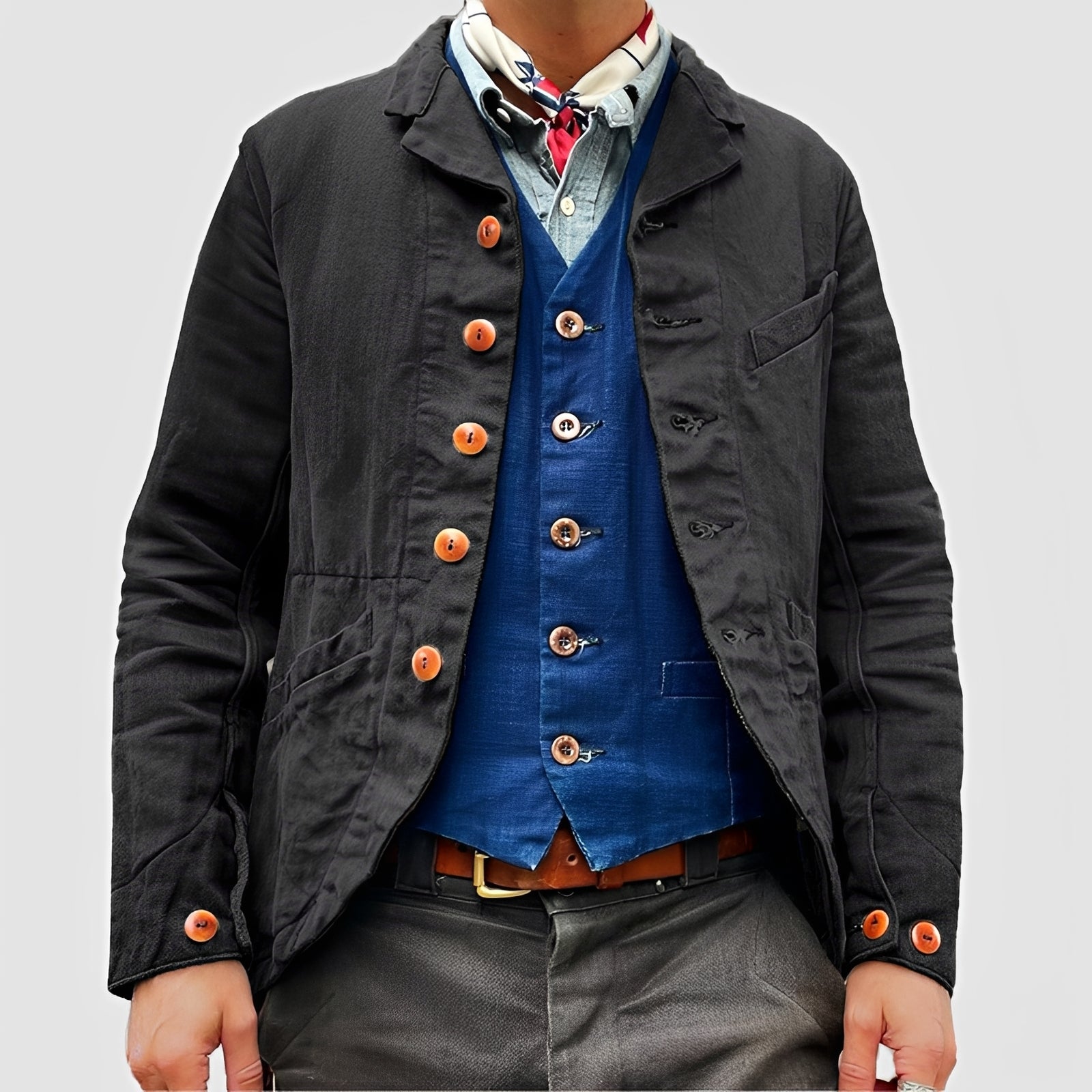 Rick - Blouson ample avec multiples poches