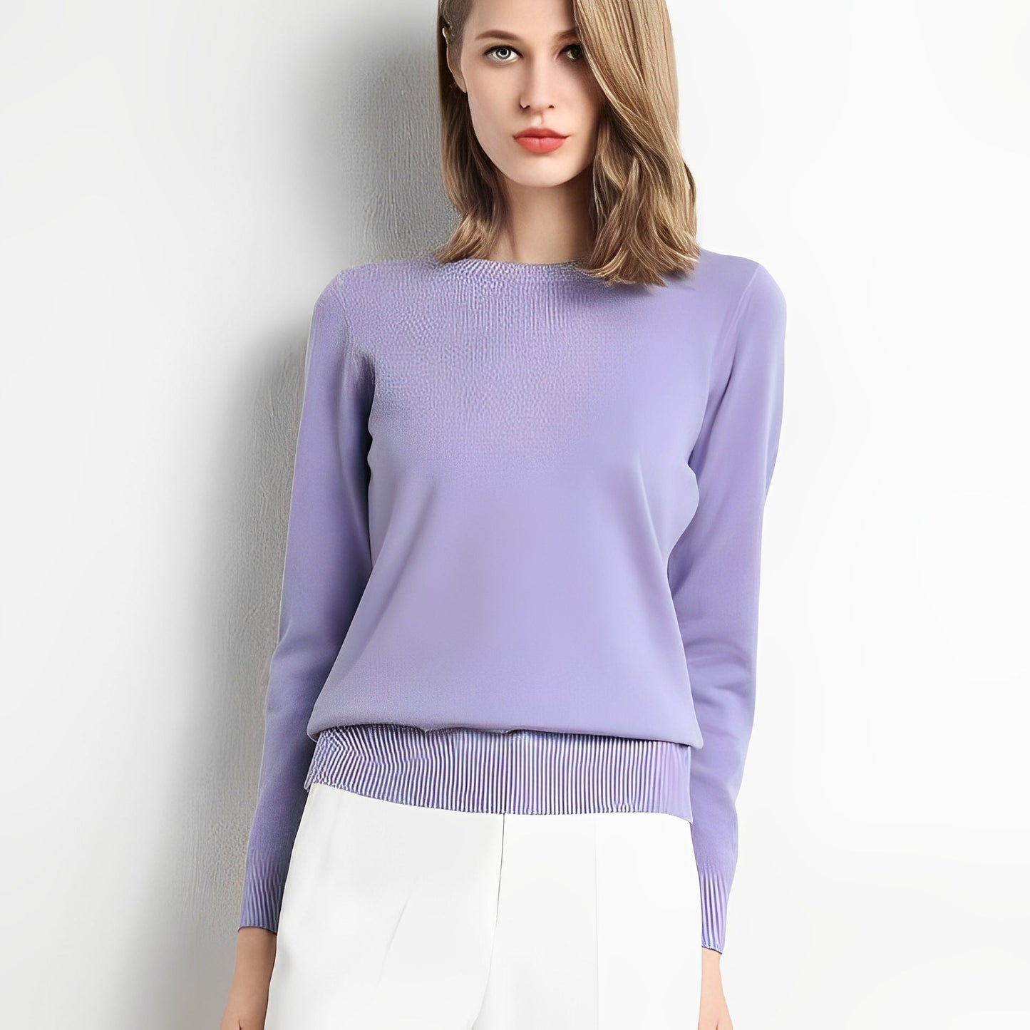 Carmella - Pull doux en maille décontracté pour femmes